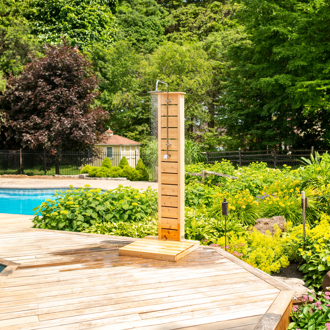 canadian timber sierra pillar shower