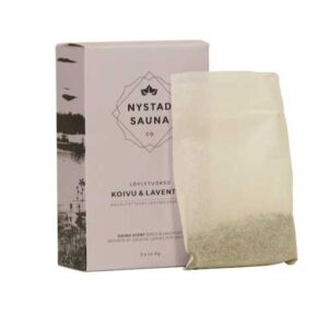 nystad sauna scent birch & lavender (3/pack)