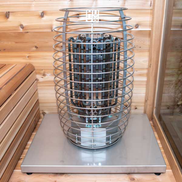 electric sauna light