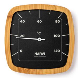 narvi black thermometer celsius